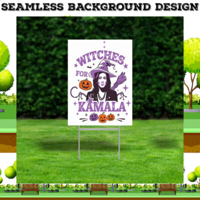 Halloween Witches For Kamala Yard Sign