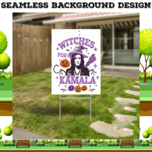 Halloween Witches For Kamala Yard Sign
