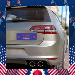 Harris 2024 Save Democracy Car Magnet