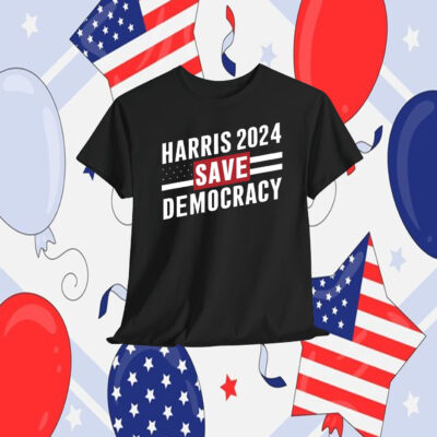 Harris 2024 Save Democracy T-Shirt