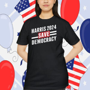 Harris 2024 Save Democracy T-Shirt