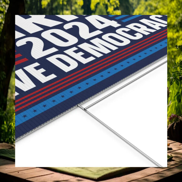 Harris 2024 Save Democracy Yard Signs