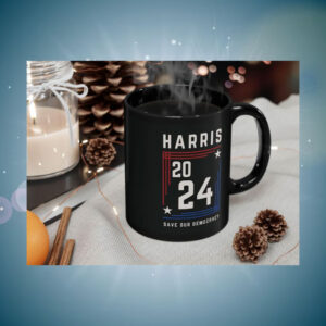 Harris 2024 Save Our Democracy Mug