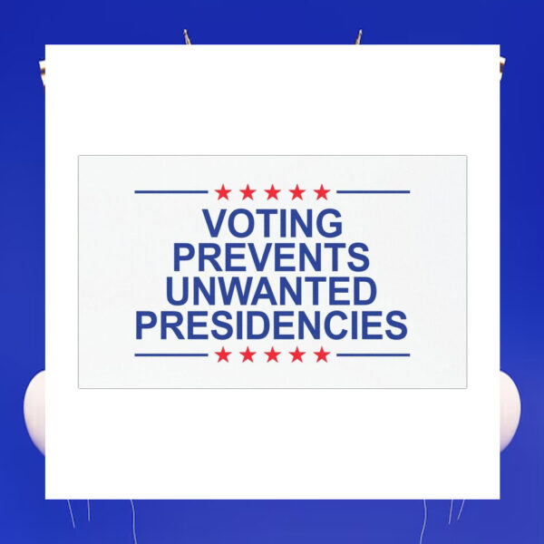 Harris 2024 Voting Prevents Unwanted Presidencies Car Magnet