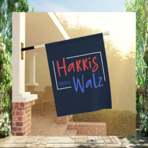 Harris 2024 Walz Election House Flag
