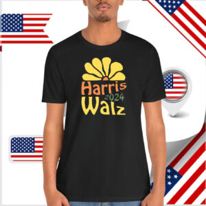 Harris 2024 Walz Flower Election Shirt