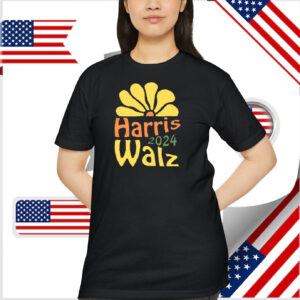Harris 2024 Walz Flower Election Shirt