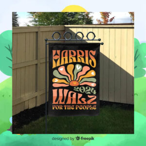 Harris 2024 Walz For The People Garden Flag