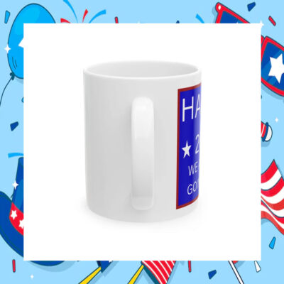 Harris 2024 We Are Not Going Back Mug