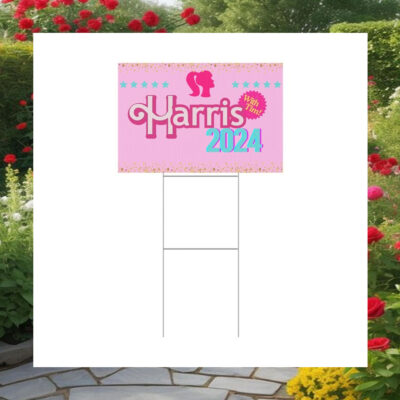 Harris 2024 With Tim Yard Sign