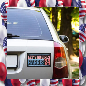 Harris 24 Let's Go Girl Car Magnet