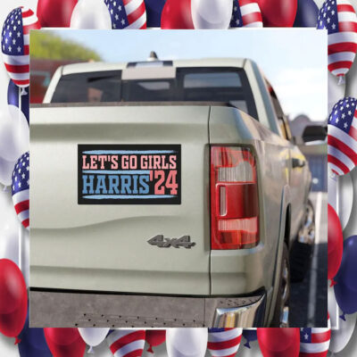 Harris 24 Let's Go Girl Car Magnet