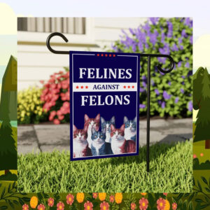 Harris Felines Against Felons Flag