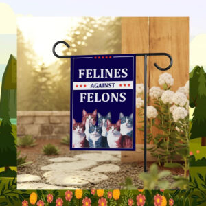 Harris Felines Against Felons Flag