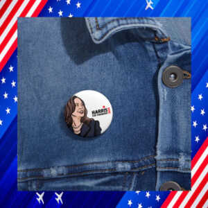Harris For President 2024 Button