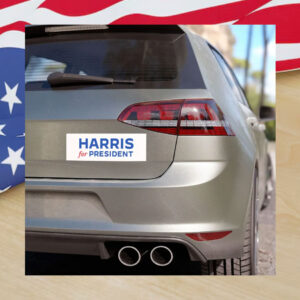 Harris For President 2024 Car Magnet