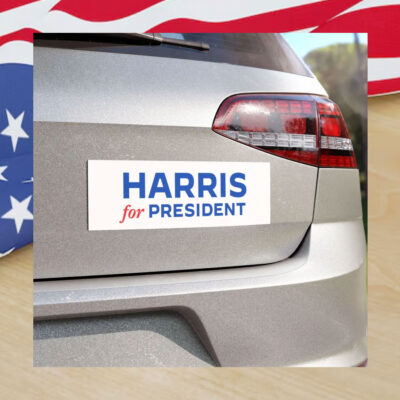 Harris For President 2024 Car Magnet