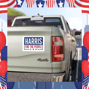 Harris For The People 2024 Election Car Magnet
