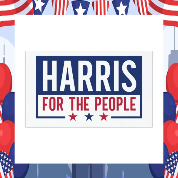 Harris For The People 2024 Election Car Magnet