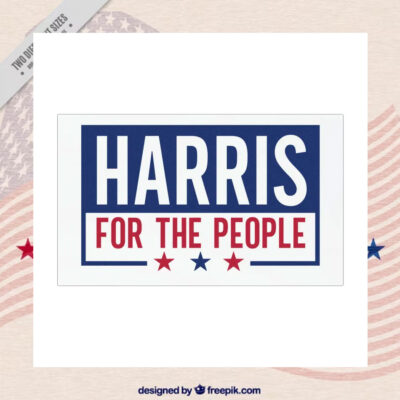 Harris For The People 2024 Election Car Magnets