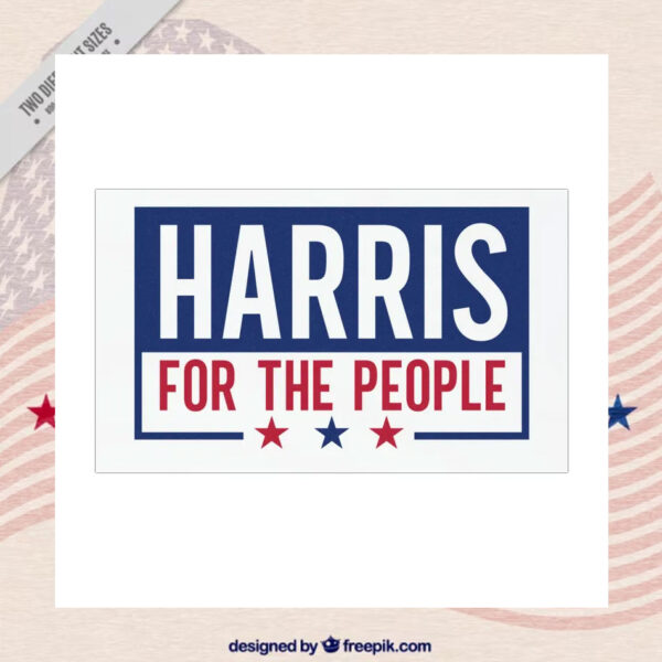 Harris For The People 2024 Election Car Magnets
