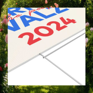 Harris For The People Walz 2024 President Yard Sign