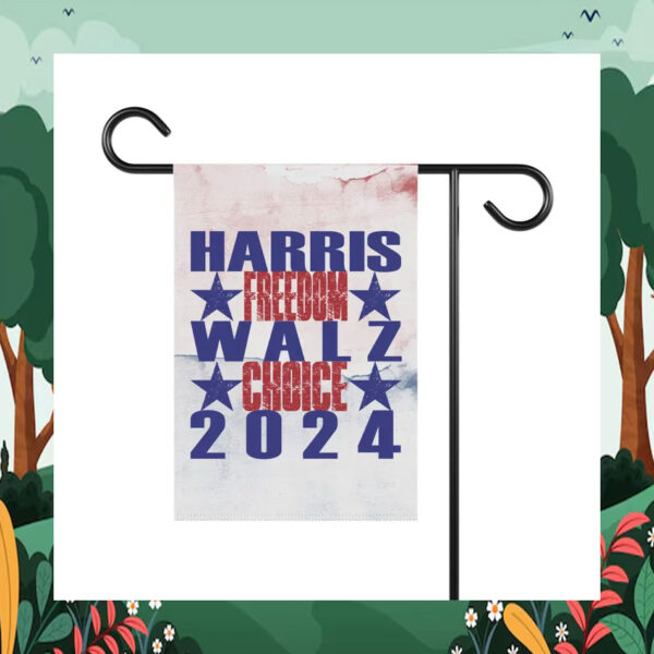 Harris Freedom Walz Choice 2024 Flag