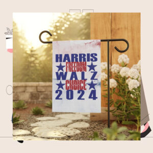 Harris Freedom Walz Choice Flag