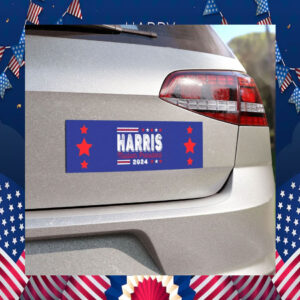 Harris Madam President 2024 Car Magnet