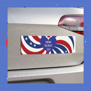 Harris Madam President 2024 Car Magnets