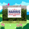 Harris Madam President 2024 Yard Sign