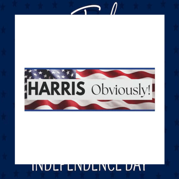 Harris Obviously 2024 Car Magnets