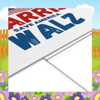 Harris Save America Walz Yard Signs
