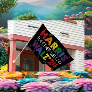 Harris Together We Can Walz 24 Flag