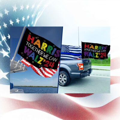 Harris  Together We Can Walz 24 Flags