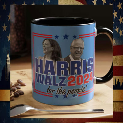Harris Walz 2024 For The People Mug