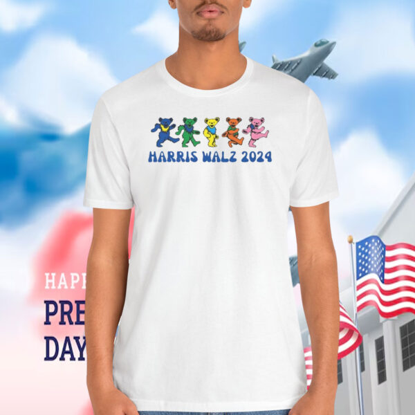 Harris Walz 2024 Grateful Dead Inspired Political Shirt