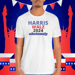 Harris Walz 2024 Obviously Shirt