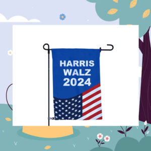 Harris Walz 2024 President Flag
