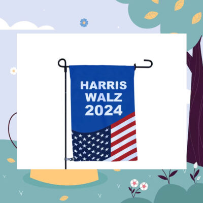 Harris Walz 2024 President Flag