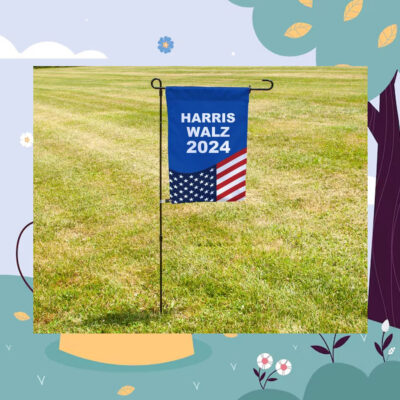 Harris Walz 2024 President Flag