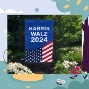 Harris Walz 2024 President Flag
