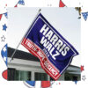 Harris Walz 2024 Truth Hope Decency House Flag