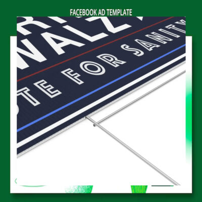 Harris Walz 2024 Vote For Sanity Yard Sign