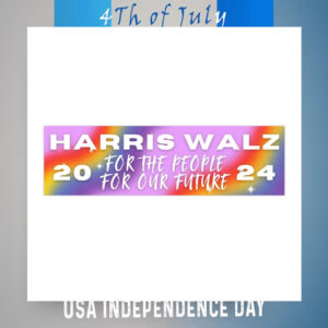 Harris Walz 24 For The People For Our Future Sticker