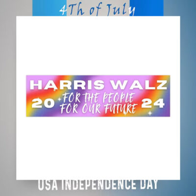 Harris Walz 24 For The People For Our Future Sticker