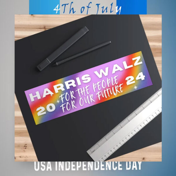 Harris Walz 24 For The People For Our Future Sticker
