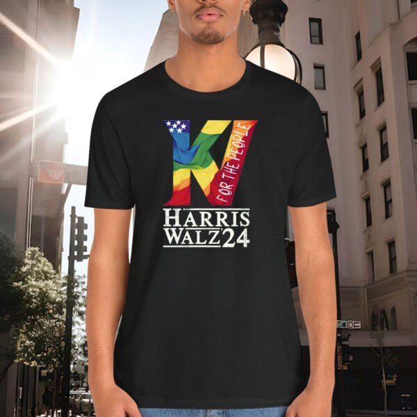 Harris Walz '24 For The People Shirt