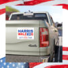 Harris Walz 24 Let's Win This President Car Magnet