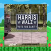 Harris Walz 24 Vote For Sanity Yard Signs